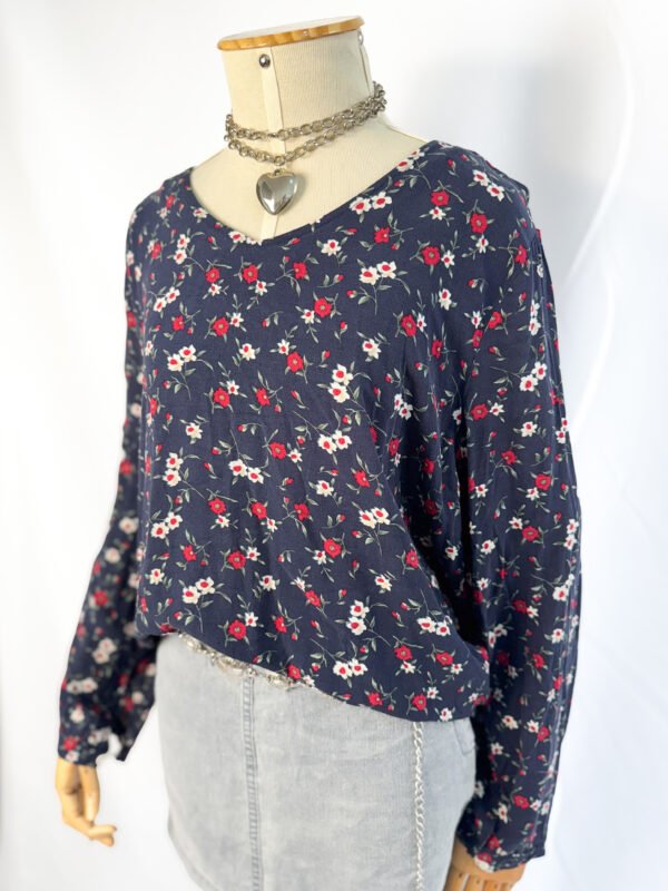 Blusa Azul Florida (Angel City) - Image 2