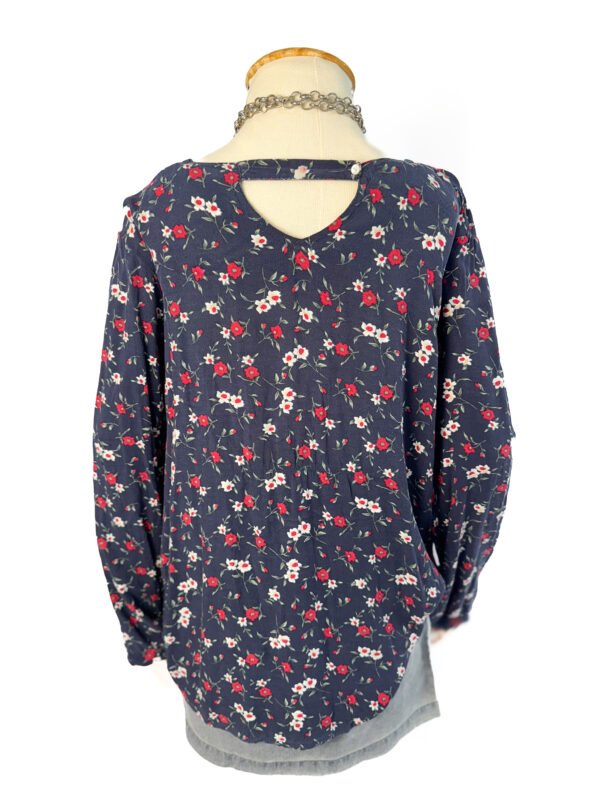 Blusa Azul Florida (Angel City) - Image 3