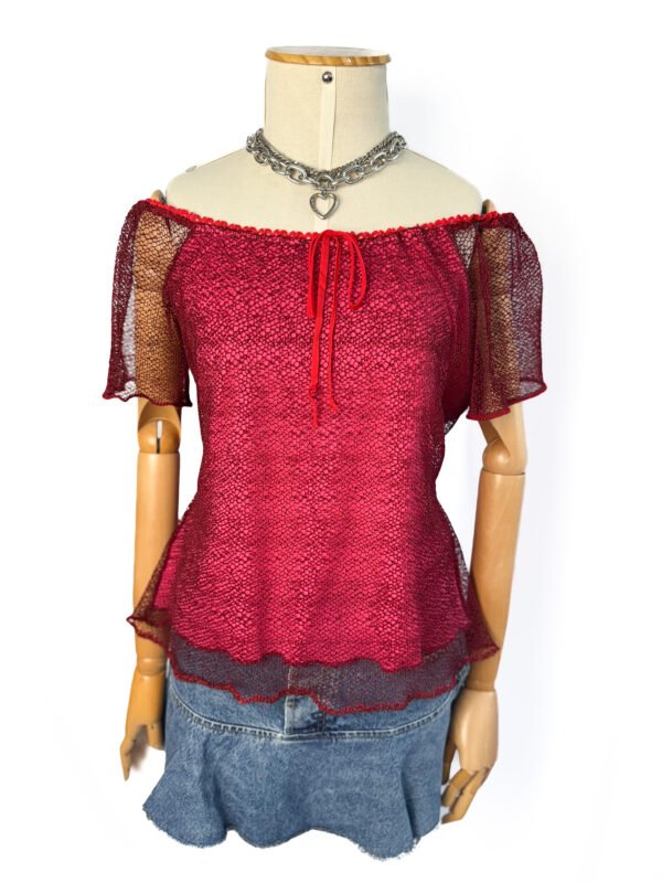 Blusa Ombro a Ombro Telada