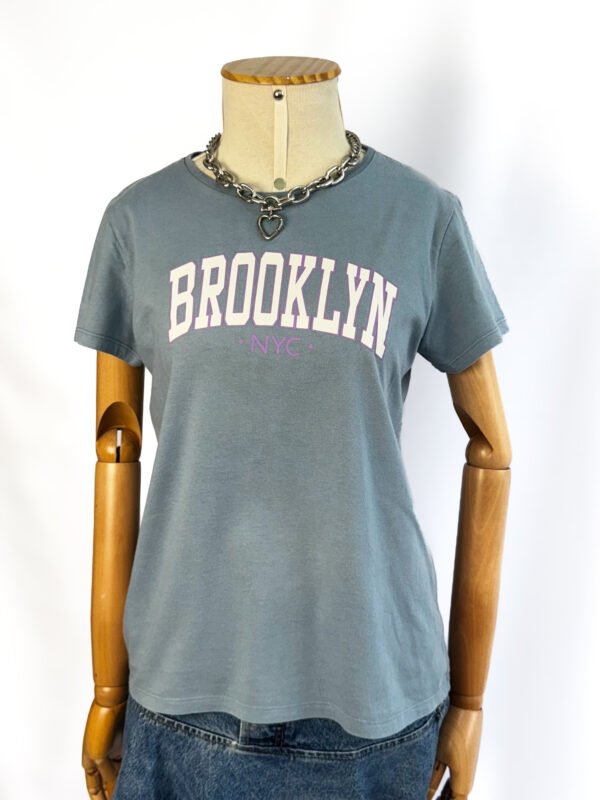 Camiseta azul Brooklin (YSC)
