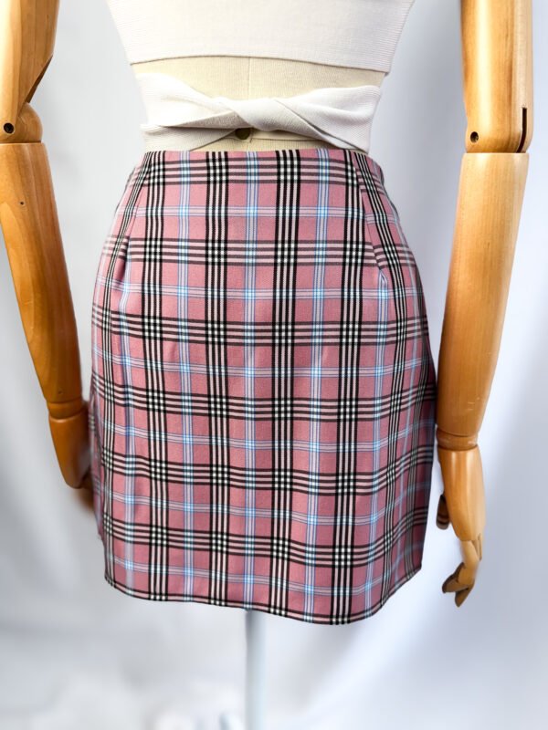 Saia Xadrez Rosa (Shein) - Image 3
