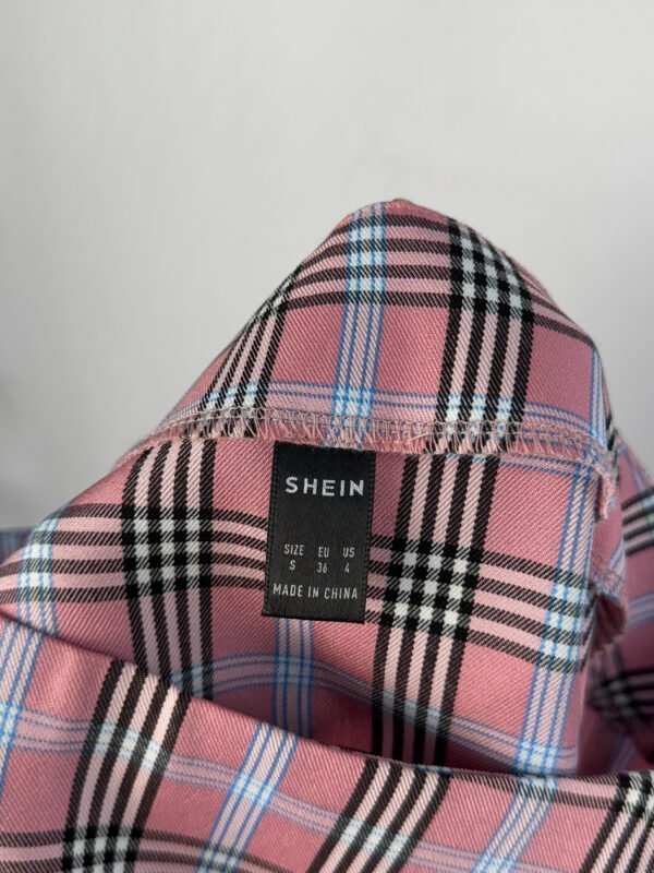 Saia Xadrez Rosa (Shein) - Image 4