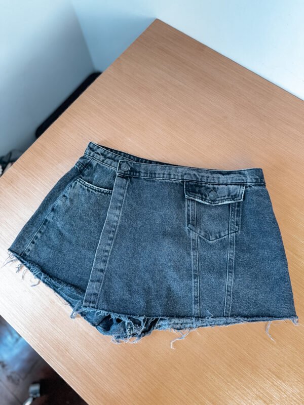 Shorts Jeans Cinza (BlueSteel)