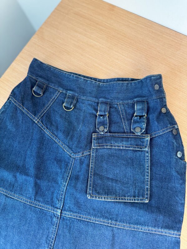 Saia Jeans Vintage Bolso (Sudamtex) - Image 2