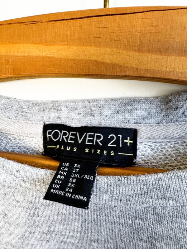 Moletom Plus Size (Forever21) - Image 3