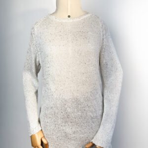 Suéter Bordado Lantejoulas (Marfinno)