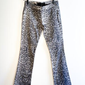 Calça Alfaiataria Oncinha (Zara)